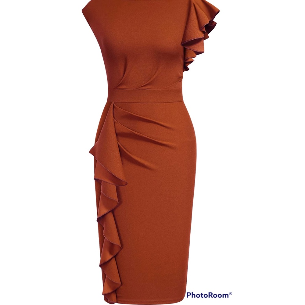 Ruffled accent Dress